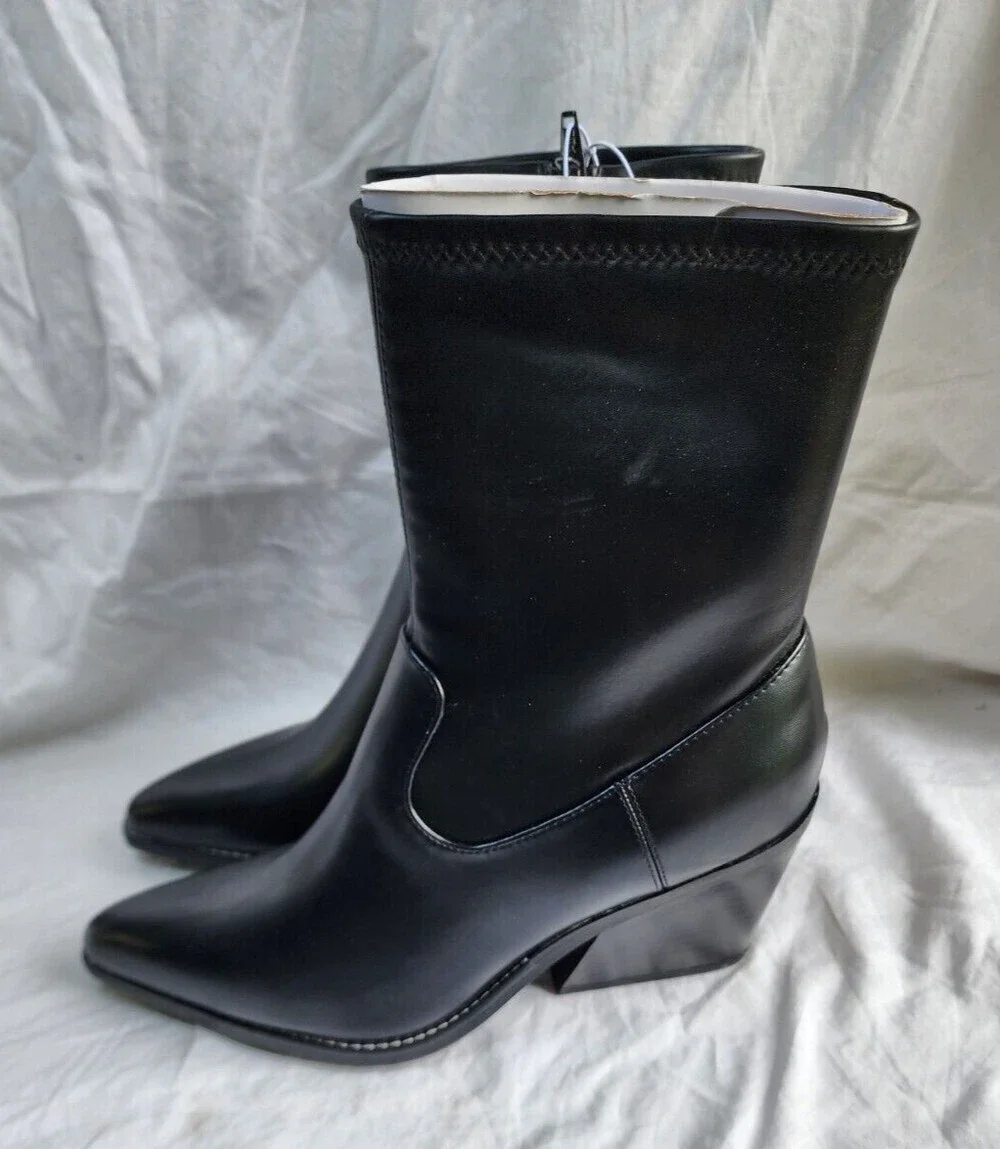 New Women's Aubree Ankle Boots with Memory Foam Insole Universal Thread Size 6.5